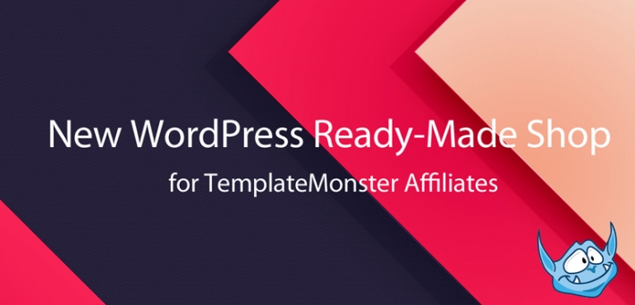 New WordPress Ready-Made Shop for TemplateMonster Affiliates