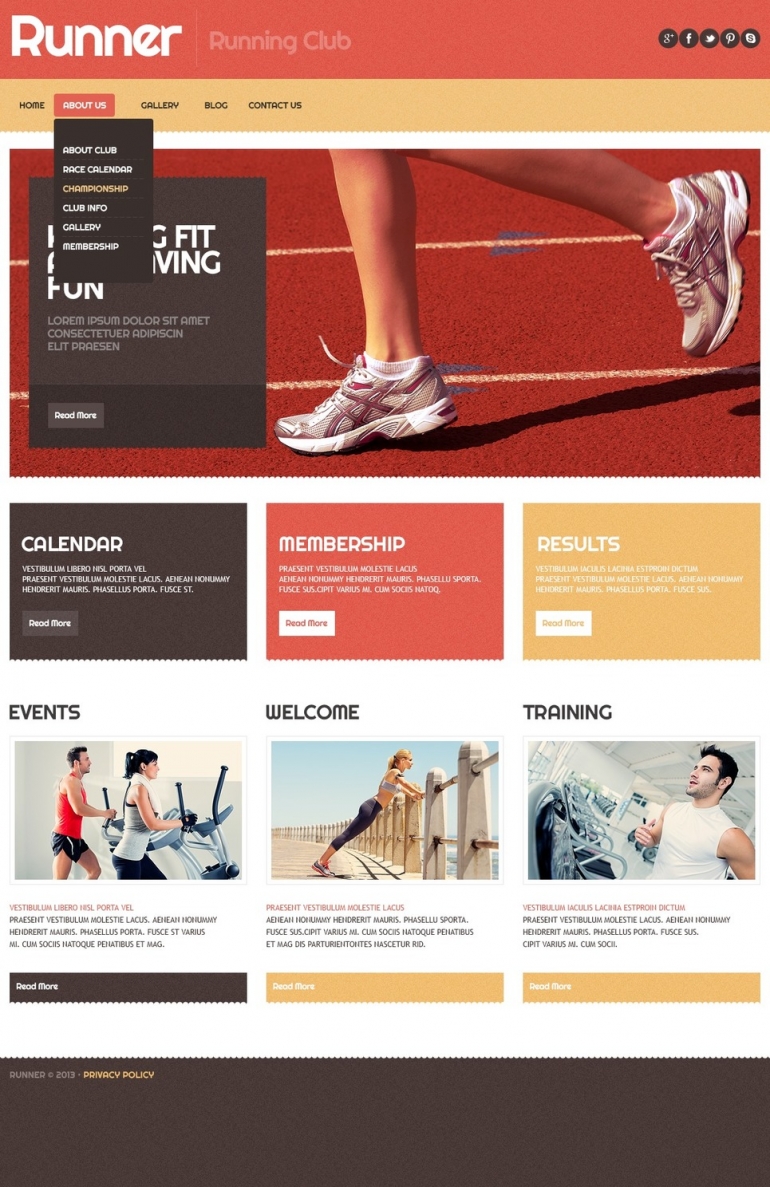 50 Motivating Sport WordPress Themes 6