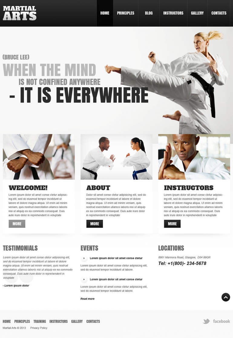 50 Motivating Sport WordPress Themes 41