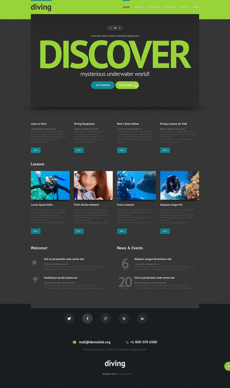 50 Motivating Sport WordPress Themes 28