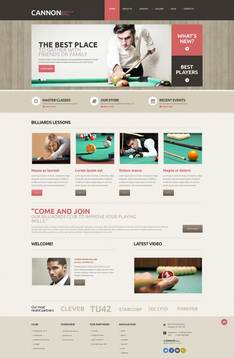 50 Motivating Sport WordPress Themes 15