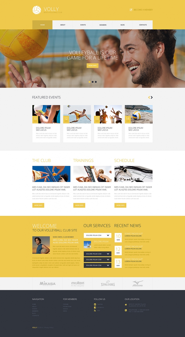 50 Motivating Sport WordPress Themes 17