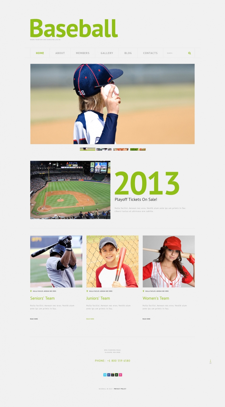 50 Motivating Sport WordPress Themes 16