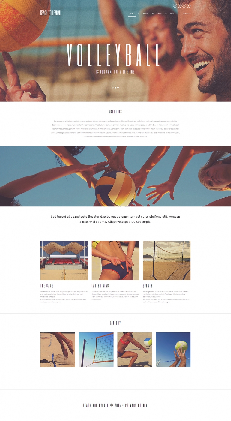 50 Motivating Sport WordPress Themes 7