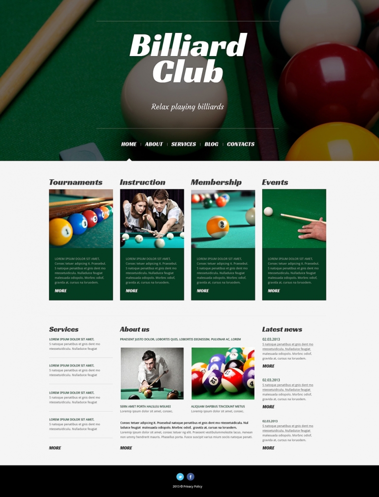 50 Motivating Sport WordPress Themes 44