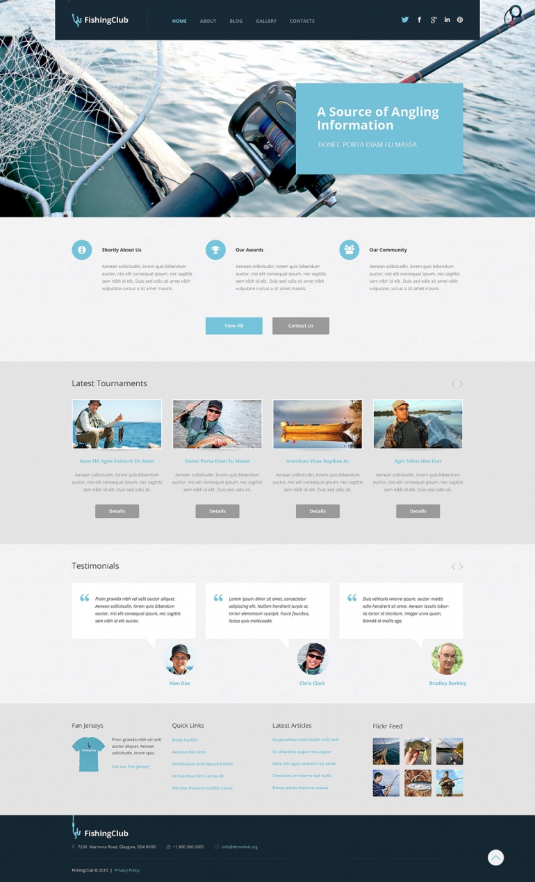 50 Motivating Sport WordPress Themes 46