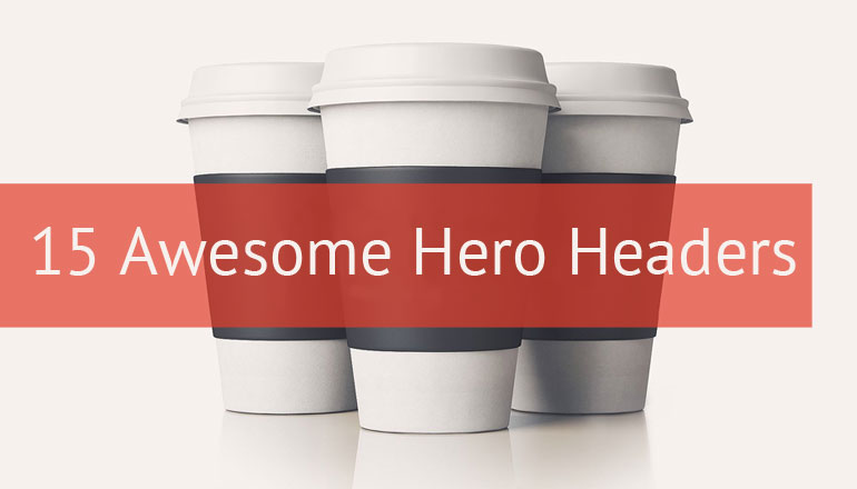 15 Templates With Awesome Hero Headers