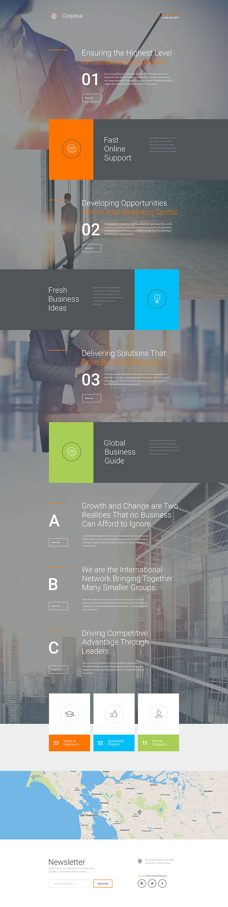 Responsive Landing Page Template