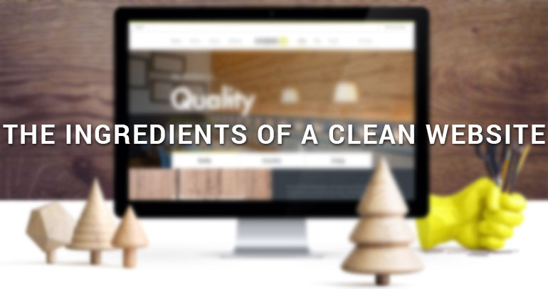 The Ingredients of a Clean Website