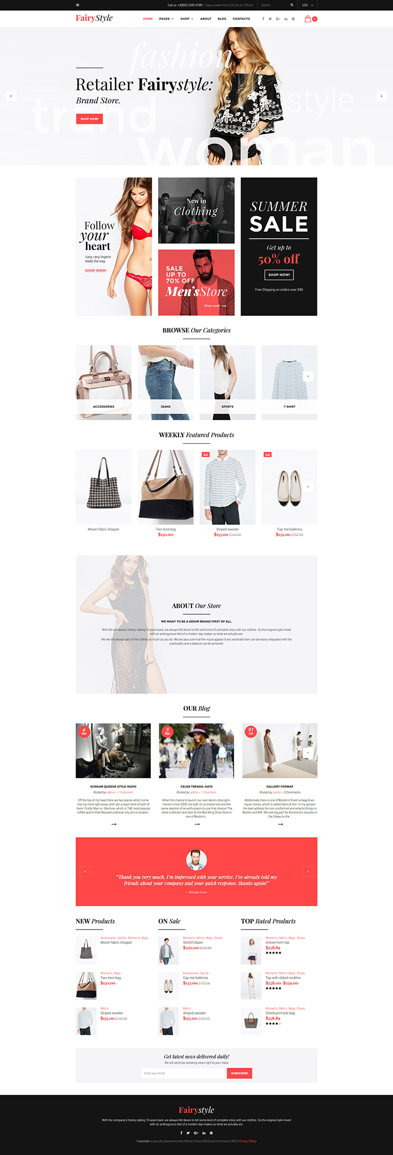 15+ Best WordPress Themes For Your eCommerce Website 12