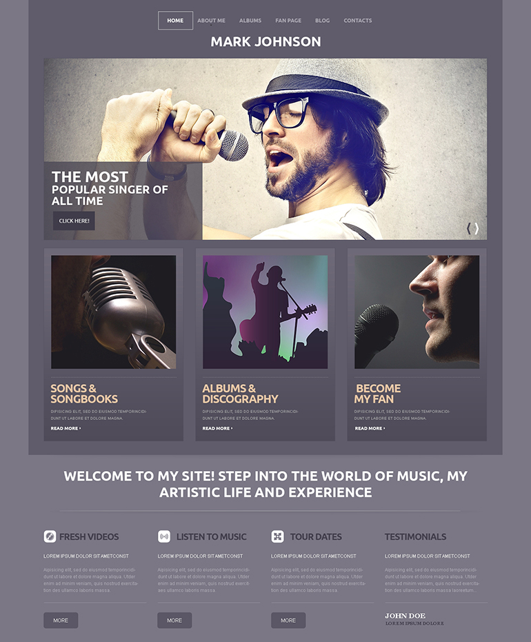 The Best Music WordPress Themes for 2016 10