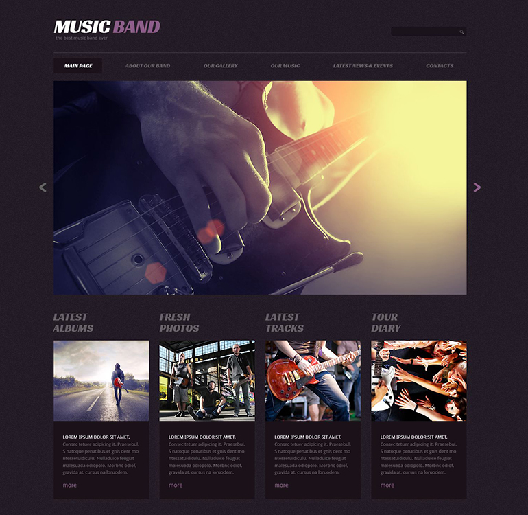 The Best Music WordPress Themes for 2016 3