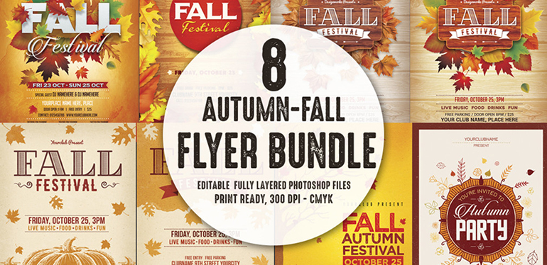 Fall Flyer Bundle