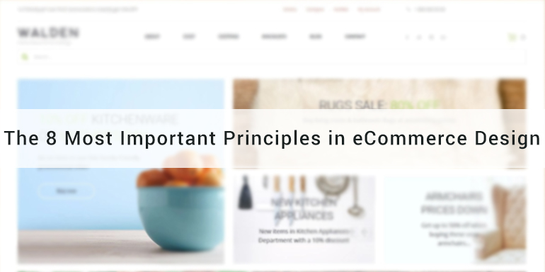 The 8 Most Important Principles in eCommerce Design