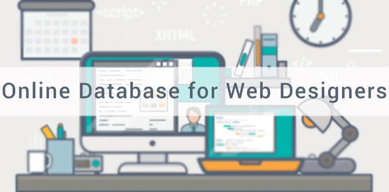 Online Database for Web Designers