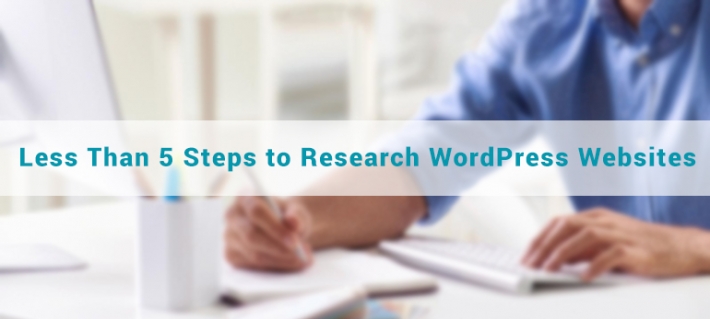 Less Than 5 Steps to Research WordPress Websites and Finding Inspiration to Design Your Own