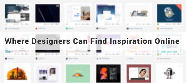 Where Designers Can Find Inspiration Online