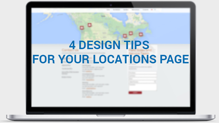 4 Design Tips for Your Locations Page