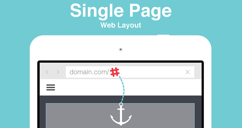 Single Page Web Layout - Navigating the Pros and Cons of This Popular Design Trend