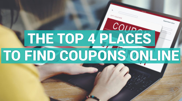 The Top 4 Places To Find Coupons Online