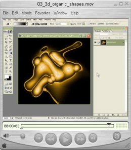 3D Organic Shapes (video tutorial)