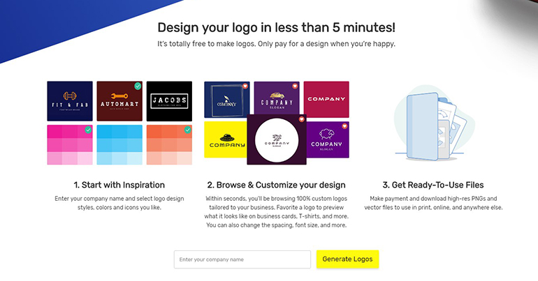 5 Steps To Designing Your Own Logo With Designhill Logo Maker 1