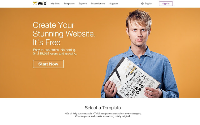 Wix, Free Website Builder and Designer 3
