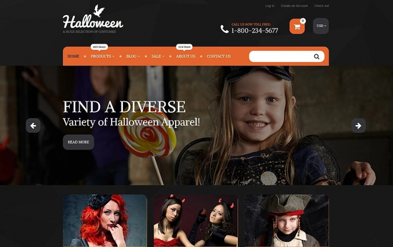 Halloween Goodies from TemplateMonster With Awesome Discounts 1