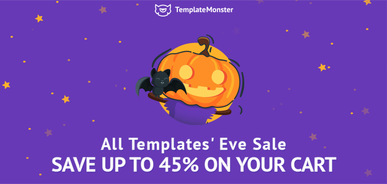 Halloween Goodies from TemplateMonster With Awesome Discounts