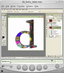 Funky Letter (video tutorial)