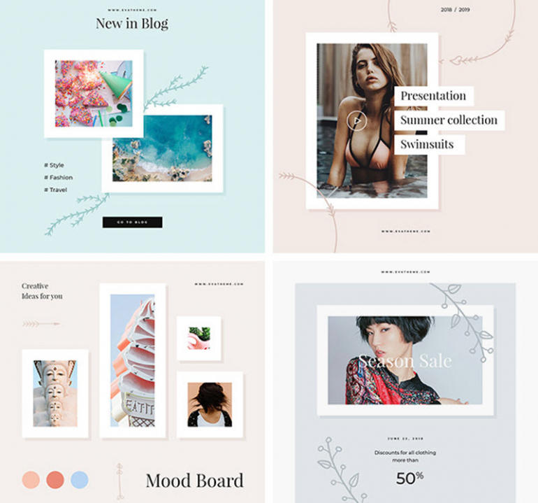 40 Best Free Instagram Templates for Engaging Stories and Posts 17