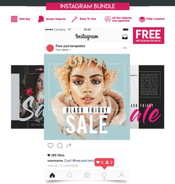 40 Best Free Instagram Templates for Engaging Stories and Posts 34