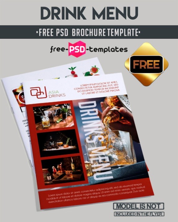 30 Best Free Restaurant Templates for Photoshop in 2020 13