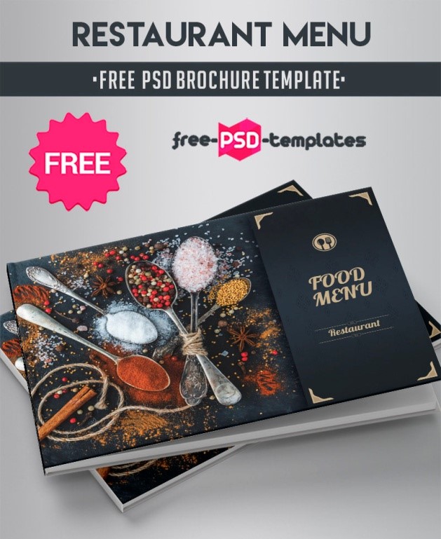 30 Best Free Restaurant Templates for Photoshop in 2020 20