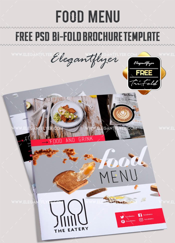 30 Best Free Restaurant Templates for Photoshop in 2020 5