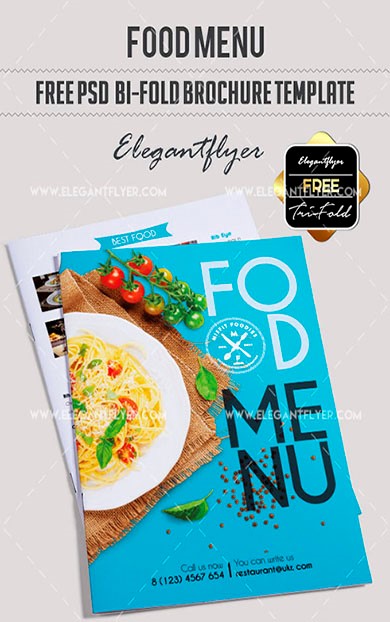 30 Best Free Restaurant Templates for Photoshop in 2020 7