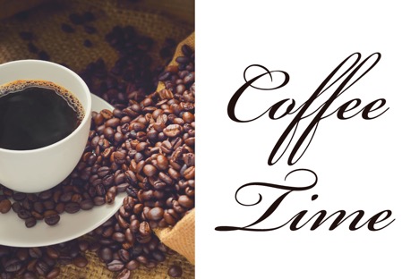 coffee website font