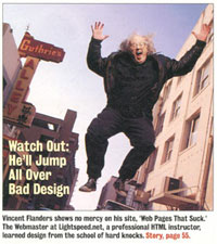 Exclusive interview with Vincent Flanders