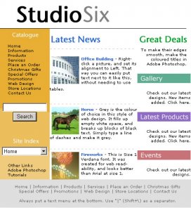 Modern Web Design Style