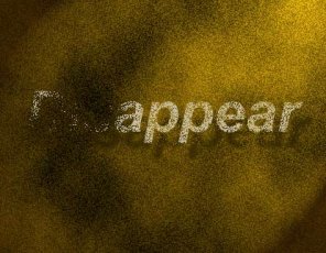 Seamless Text Fade into Background