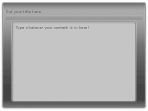 Content Box Stunning Design