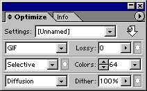Optimizing web graphics