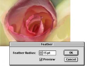 Blend layers with opacity mask