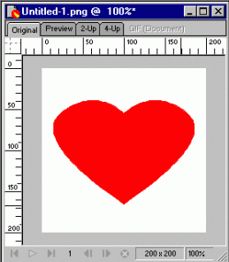 Drawing a Heart Symbol