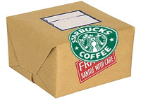 How to Put a Sticker on a Box