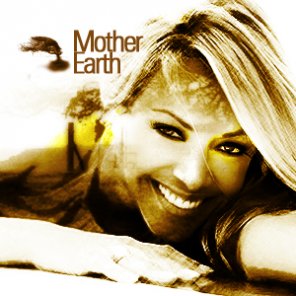 Abstract Mother Earth Image Manipulation