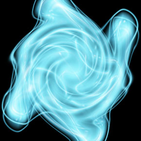 Glowing and Swirling Goop