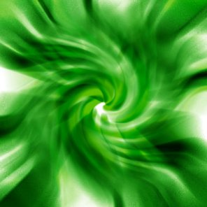 Green Swirled Vortex