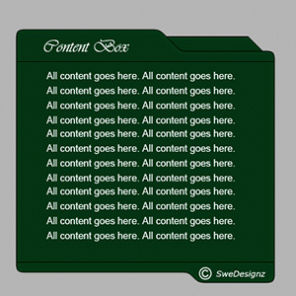 Stylish Content Box