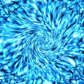 Swirled Blue Mayhem